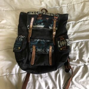 Black backpack